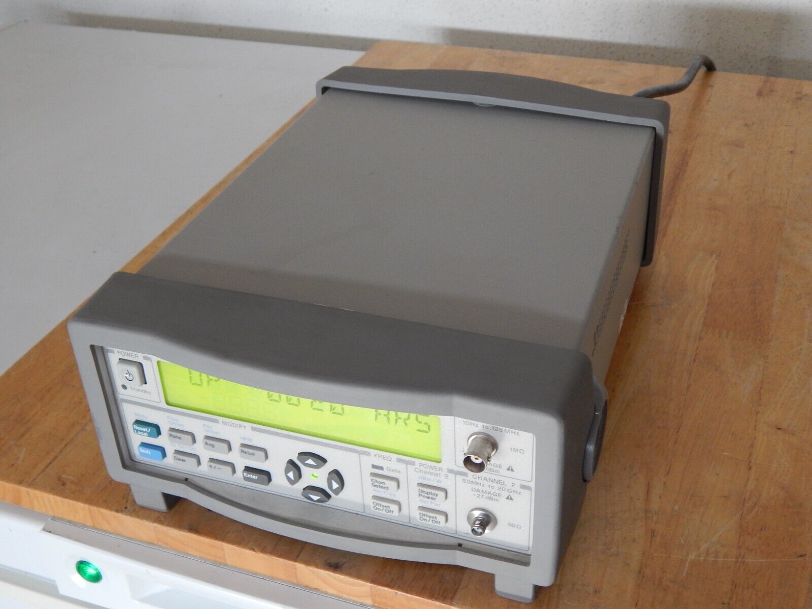 Agilent HP 53150A Microwave Frequency Counter/power meter 10Hz-20GHz 20 Hours Agilent HP 53150A Microwave Frequency Counter/power meter 10Hz-20GHz 20 Hours